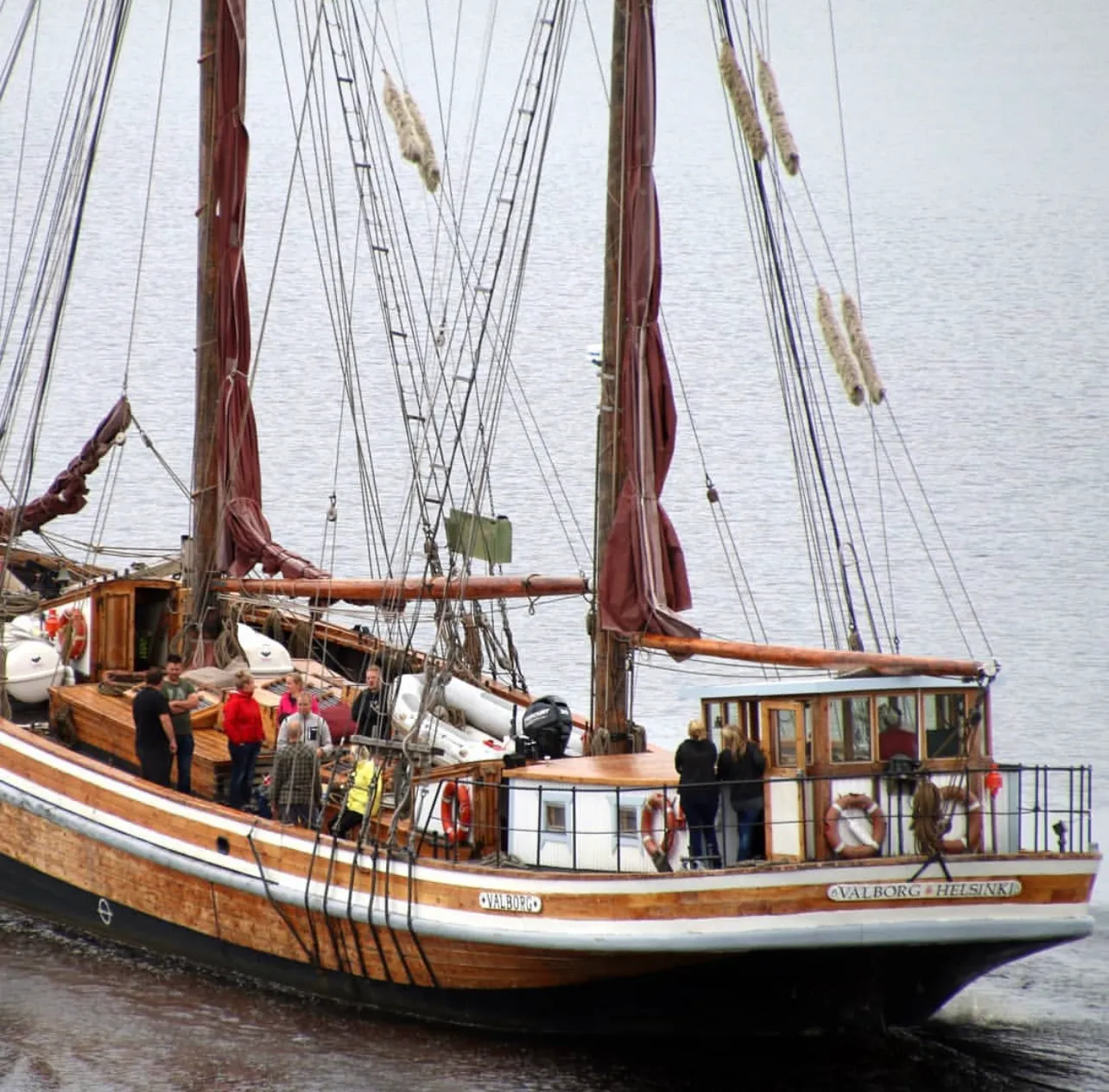 s/v Valborg cabin